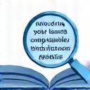 Iconographic image of a dictionary or glossary, symbolizing terms and definitions.