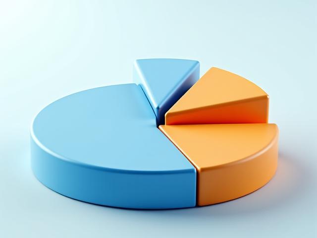 Pie chart illustrating total cost of home ownership, dividing costs into mortgage (65%), taxes (15%), insurance (10%), and maintenance/fees (10%).